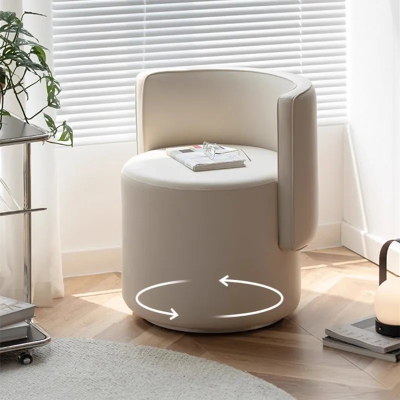 Bedroom dressing stool Rotatable master bedroom dressing stool