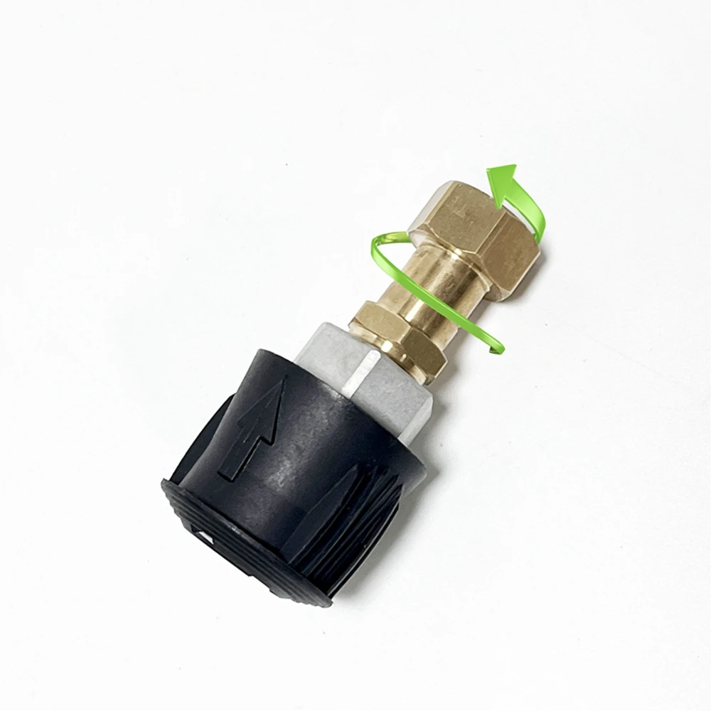 Imagem -02 - Pressão Car Wash Water Gun Karcher Série k Mangueira de Limpeza Conector Rápido Rotação 360 ° Anti Winding Acessórios Ferramenta Alta