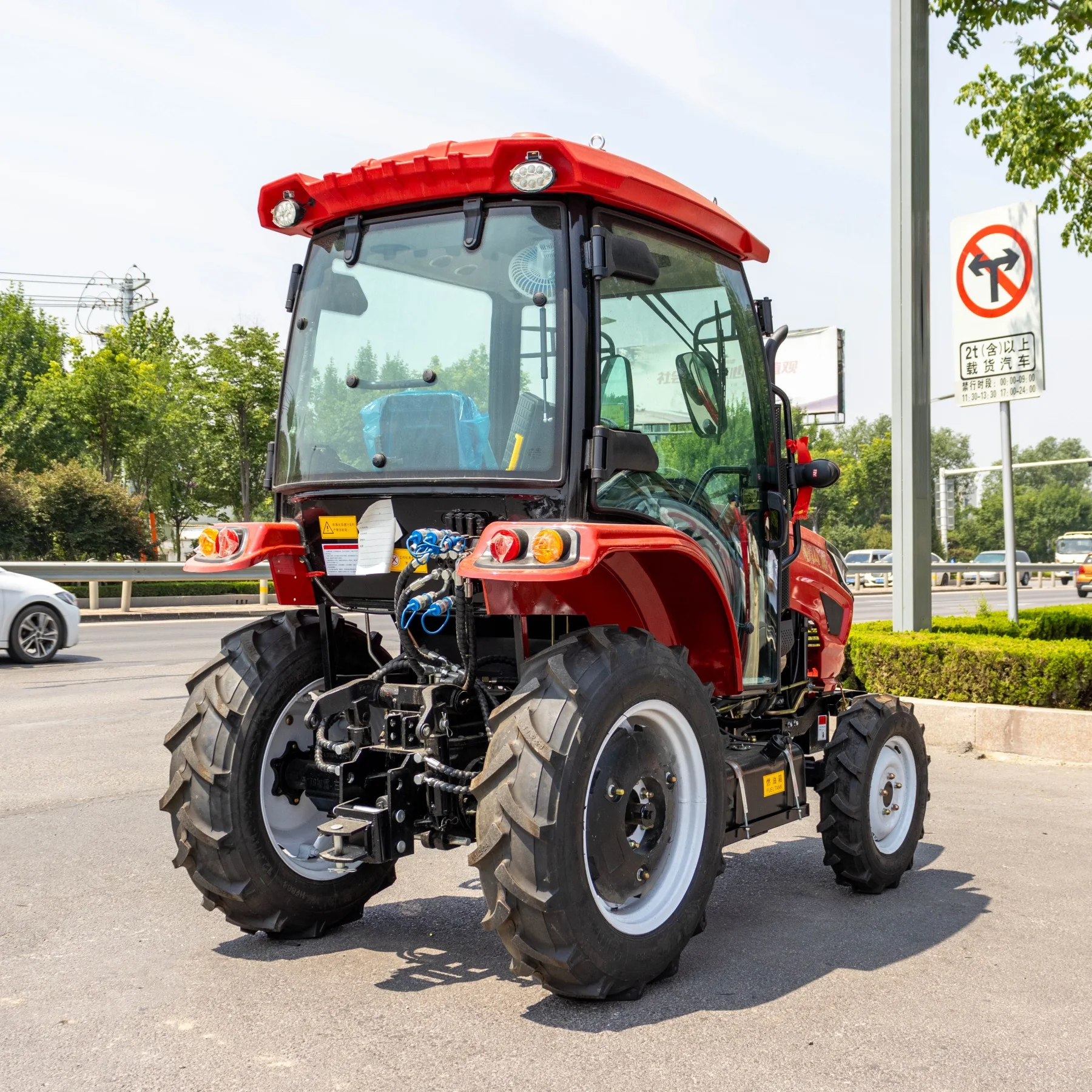 حار بيع الزراعية مزرعة عجلة صغيرة جرار 50HP