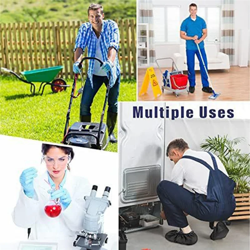YWDZ-2 Pcs Air Cam Walking Boot Covers,Fracture Cast Boots Shoe Covers For Broken Foot Ankle Recovery With Waterproof