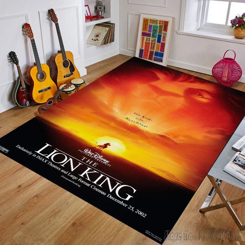 

The Lion King Anime Printed Pattern Rug Carpets 80x120cm Decor for Bathroom Kids Floor Mat Living Room Children's Bedroom Sofa