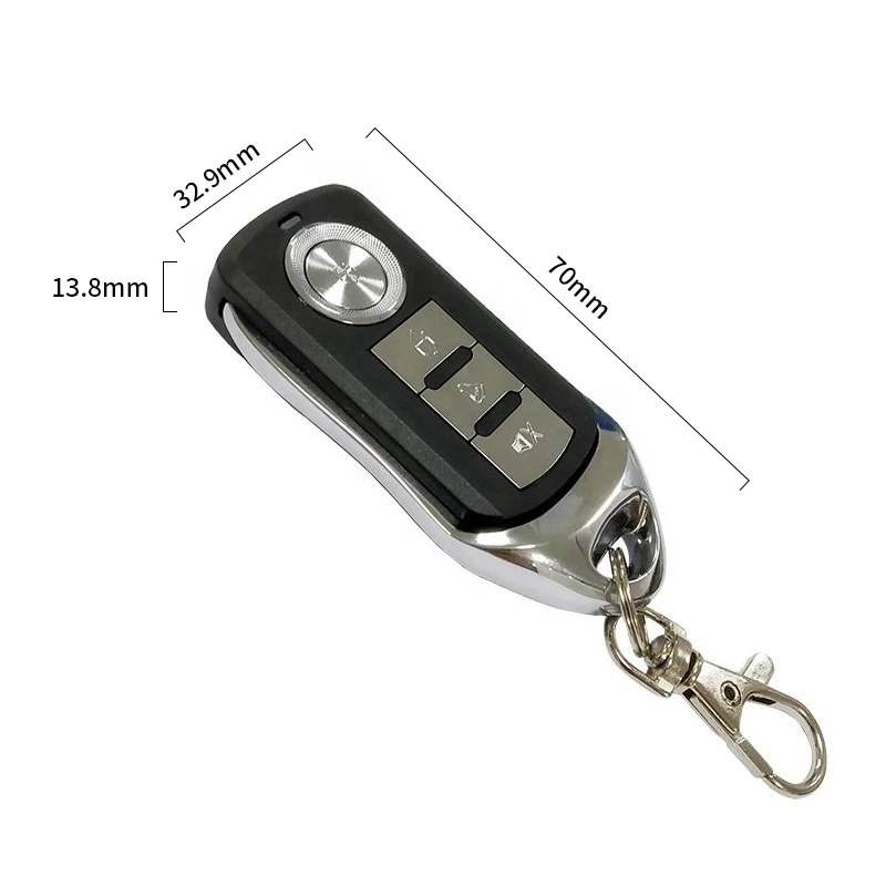 4 Buttons 433Mhz Garage Gate Door Opener Duplicator Copy Remote Controller Clone Cloning Code for Auto Light Curtain control