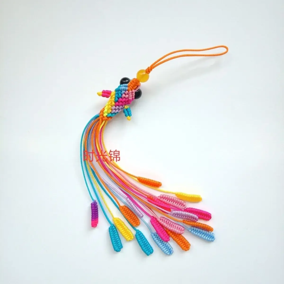 2026(Finished Product) Pure Handmade Rope Goldfish Pendant Durable Cute Cool Nice Customized  Mobile Phone Key Hanging