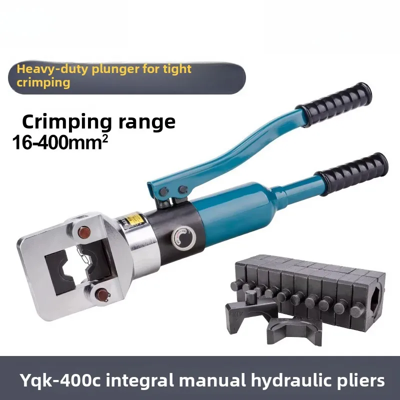 

Integrated Hydraulic Crimping Pliers YQK-400C Cable Lug Crimping Tool for Copper Aluminum Terminal 500