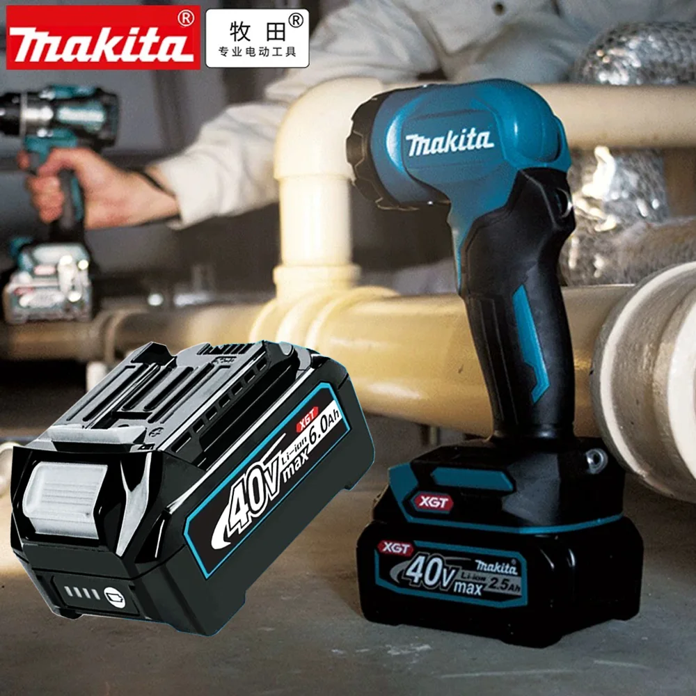 

Lithium Ion Makita 40V MAX XGT Battery 6.0AH/6000mAh Original Battery BL4020 BL4025 BL4040 BL4050 BL4080