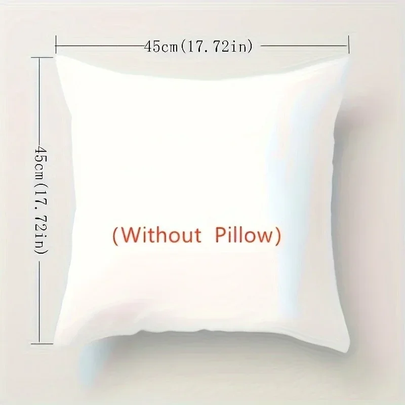 Christmas pillowcase, elf pillowcase Christmas decoration, sofa backrest cover, pillowcase does not include pillow core