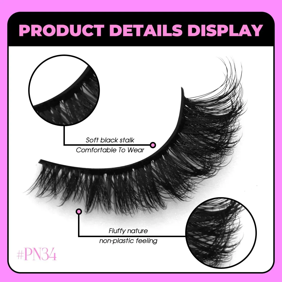 つけまつげ,GROINNEYA-6D,ふわふわ,ナチュラル,ロング,猫のまつげ,エクステンション,メイクアップ,10ペア