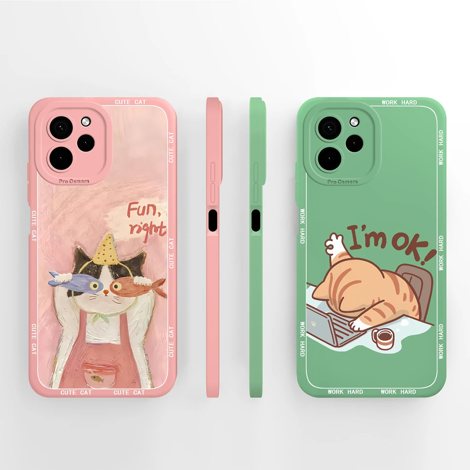 حافظة لهاتف هواوي نوفا Y61 Y62 Plus بتصميم إبداعي من السيليكون السائل الناعم لهاتف هواوي نوفا Y 61 Y 62 + غلاف عالي الجودة