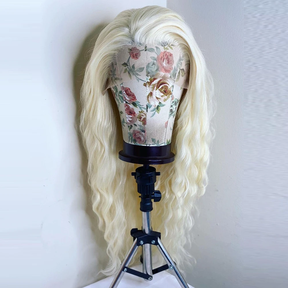 بيرناردو مجعد الباروكات الاصطناعية الدانتيل شعر مستعار أمامي شعر مستعار أشقر الشعر الطبيعي أمامي شعر مستعار للنساء جزء الحرة الفضة رمادي الباروكات