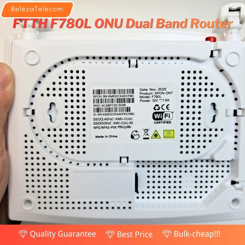 منفذ F780L ثنائي النطاق WiFi XPON ONU 1 GE مع دعم OMCI وIPv6 لـ FTTH #3