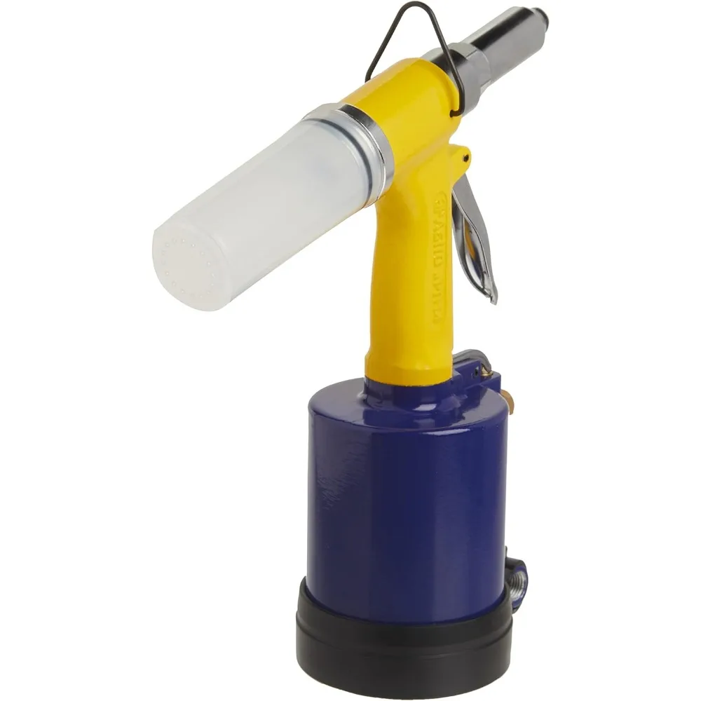Remachadora de aire Astro Pneumatic PR14 con tamaños de remache 3/32, 1/8, 5/32, 3/16 y 1/4