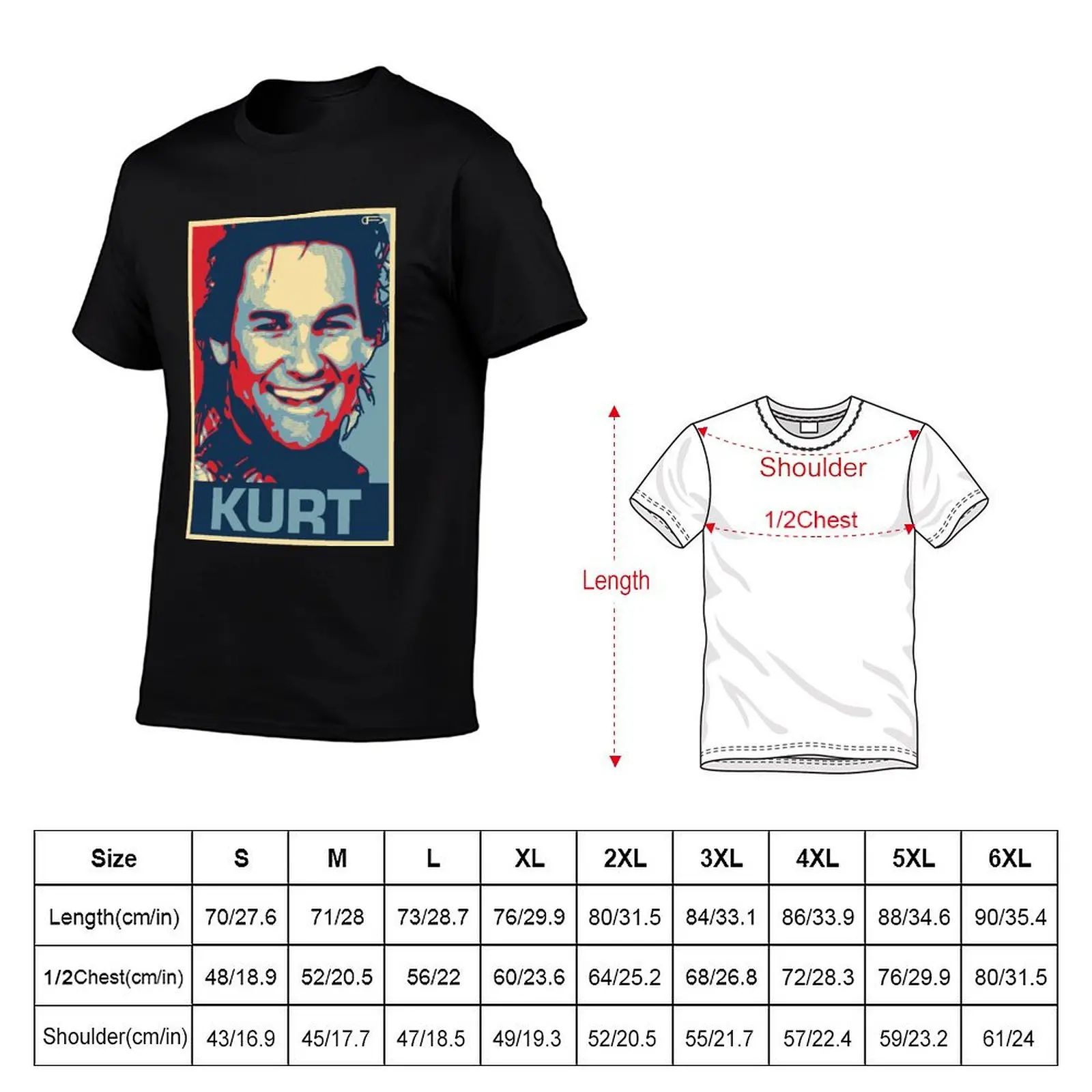 Kurt T-Shirt oversized t shirt graphic tee shirt oversizeds animal prinfor boys big and tall t shirts for men