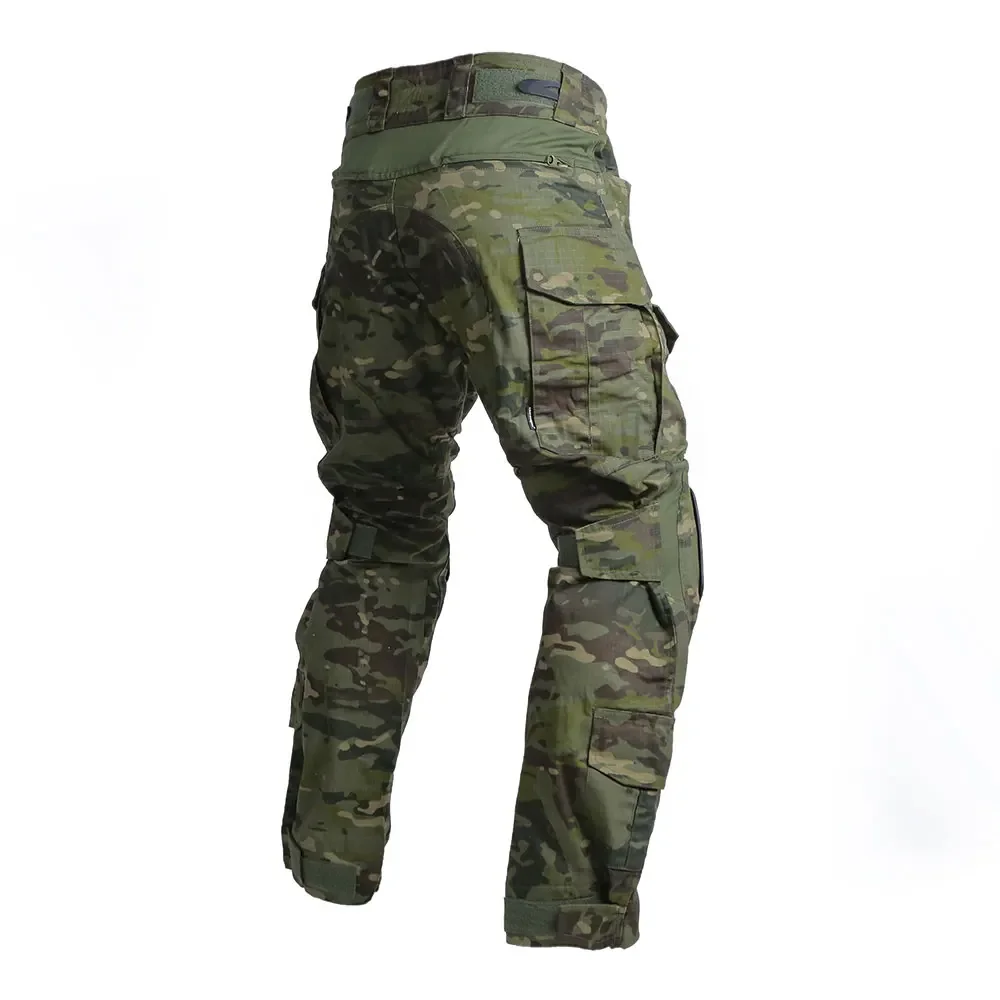 Emersongear calças de combate caça calças táticas com joelheiras airsoft tático paintball trekking acampamento caminhadas