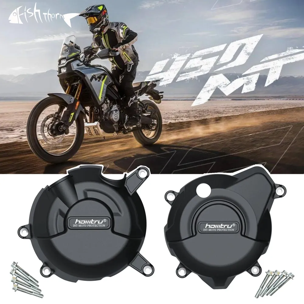 Motorcycle Engine Cover Sets Bonnet Protector Engine Cover For CFMOTO 450MT CF MOTO 450MT 450 MT 2024