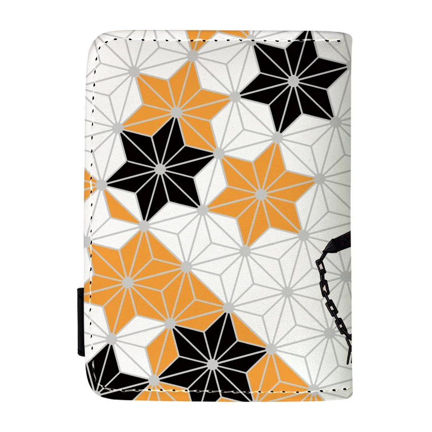 new Bleach Cartoon Anime Short Wallet Vertical style with buttons can hold coins