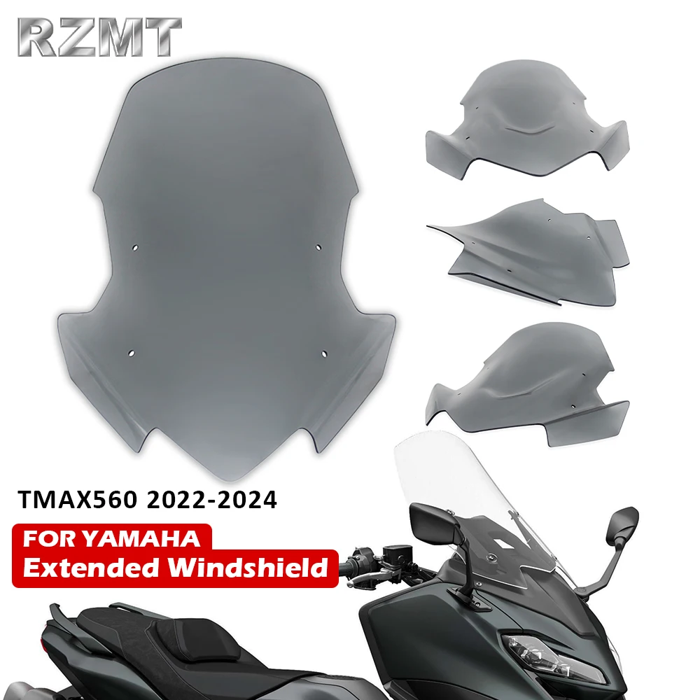 

Motor Windshield Wind Screen Shield Deflector Protector For Yamaha T-MAX560 TMAX560 T-MAX 560 2022-2024 Rectifier Plate Guide