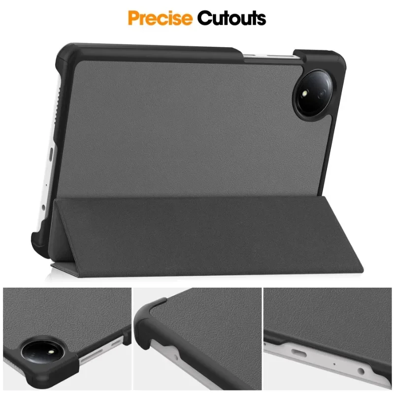 Funda con tapa triplegable para Xiaomi Redmi Pad SE, carcasa con soporte, 8,7 pulgadas, 2024 pulgadas, 8,7 pulgadas