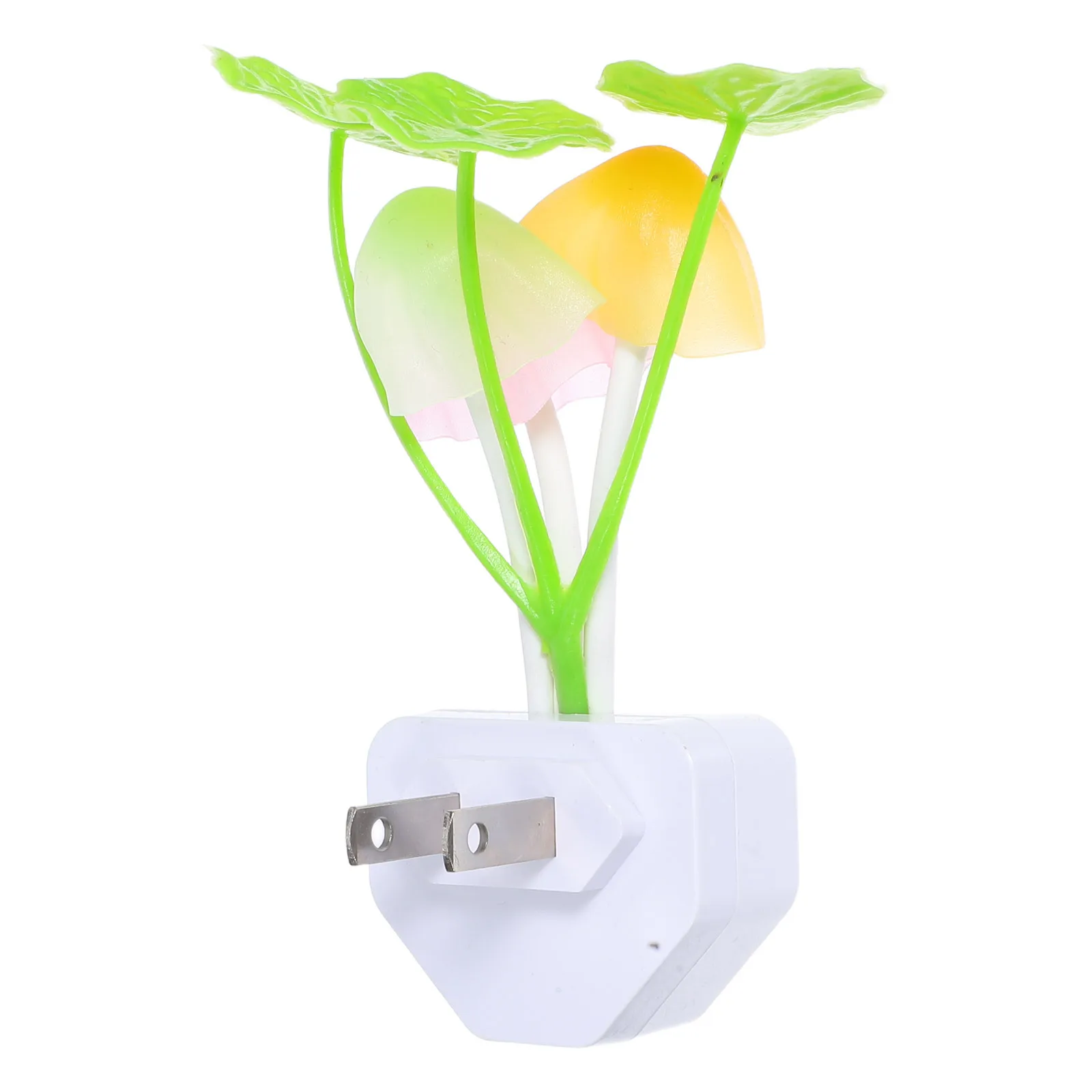 3個入り キノコ型ナイトライト LED電球 暖色系 ノンフリッカー 目に優しい 寝室用ナイトランプ ソフトグロー 装飾ムード照明