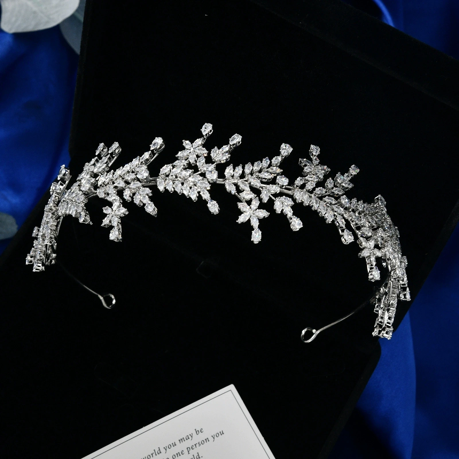 Bridal Wedding Royal Crown Ball Performance Hair Accessory Photography Portrait Atmosphere Crown for Women