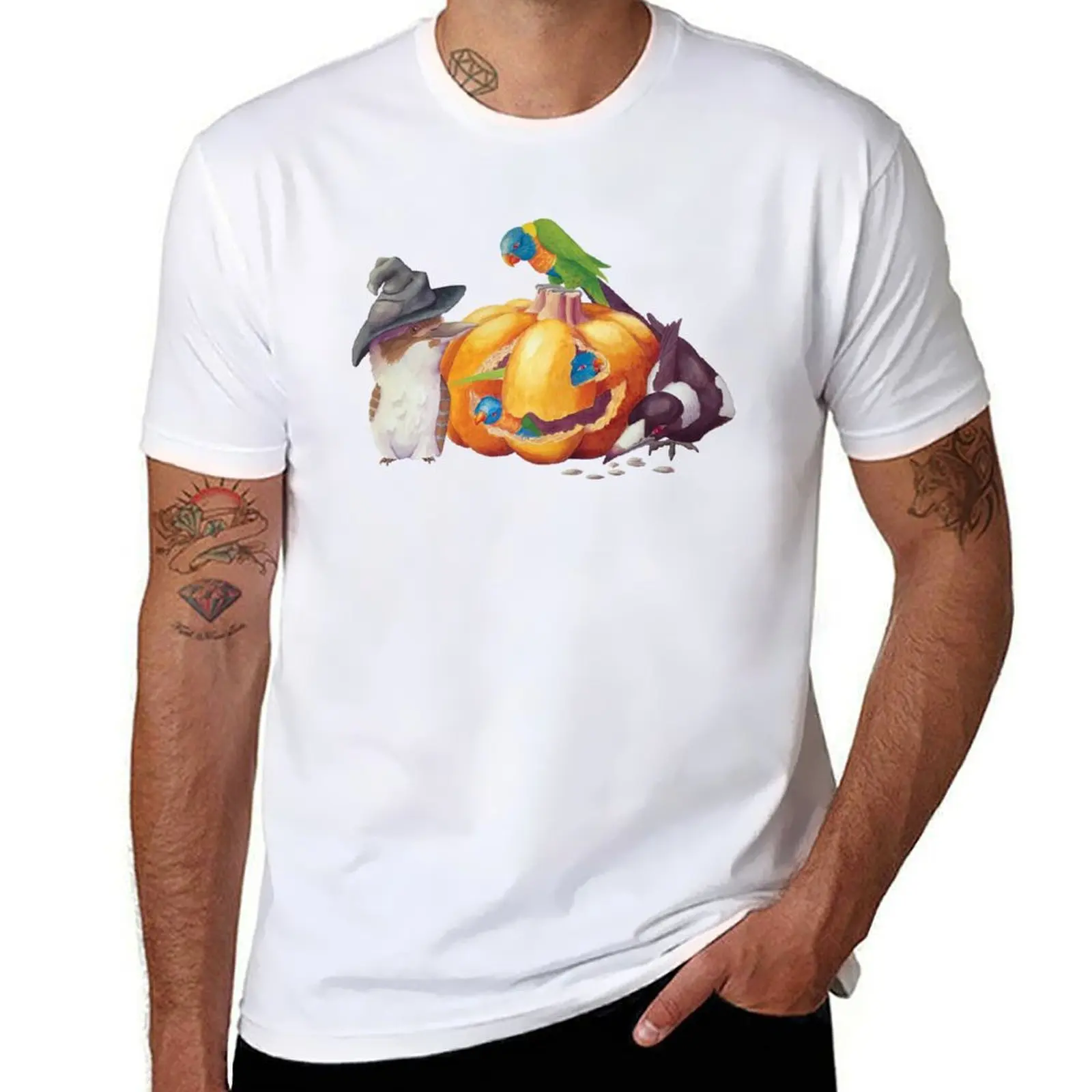 

Australian Halloween T-Shirt t shirt for man t shirts for man pack white T-Shirt