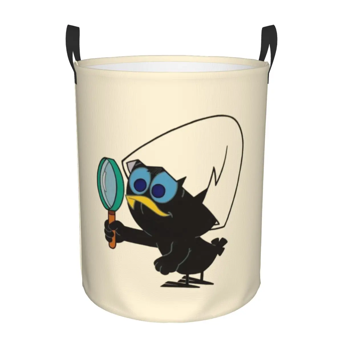 Italy TV Cartoon C-Calimeros Laundry Basket Foldable Manga Anime Toy Clothes Hamper Storage Bin for Kids Nursery
