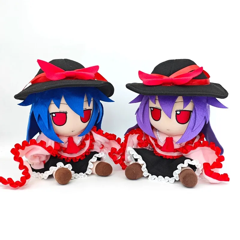 20cm Anime Game TouHou Project Nagae Iku Fumo Kawaii Cosplay Cotton Doll Soft Plushies DIY Change Suit Sitting Toy Figures Gift