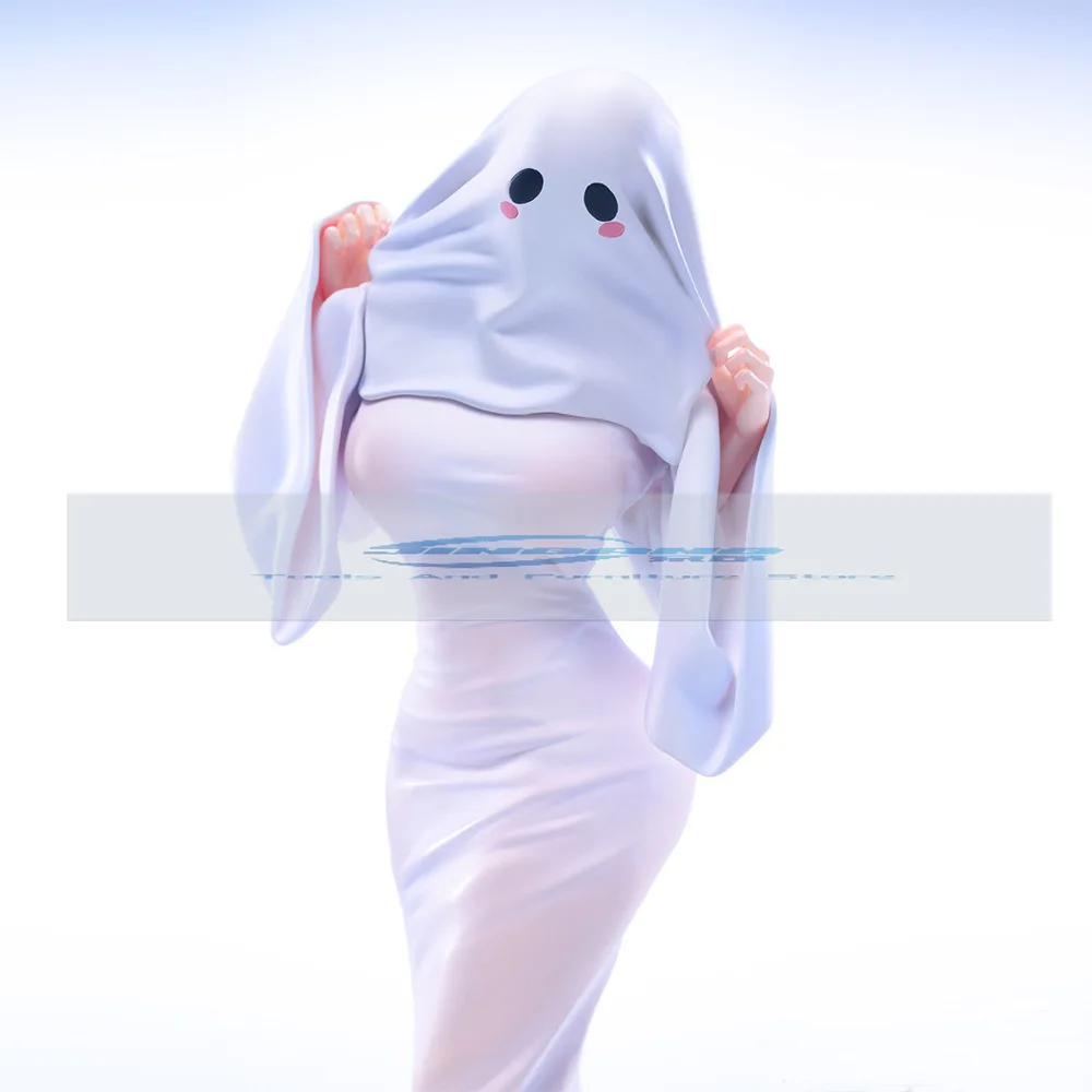 Ghost girl uniform beautiful girl figure, standing doll model chassis tabletop ornament