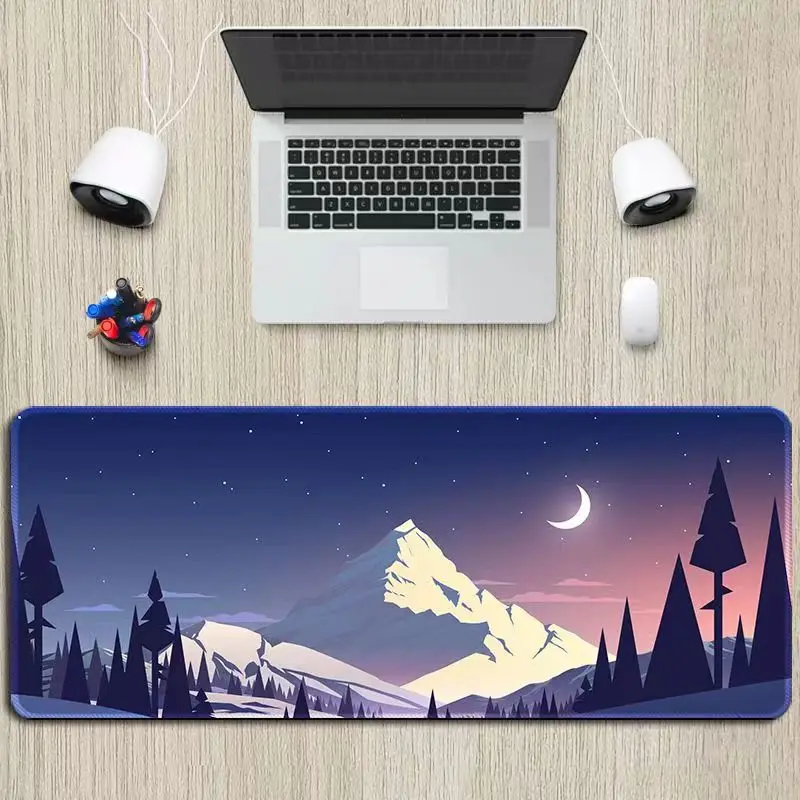 

Keyboard Pad Kawaii Gaming Anime Mouse Mats Pad on The Table Computer Setup Gamer Accessories Mouse Pad Desk Mat Mouse Carpet