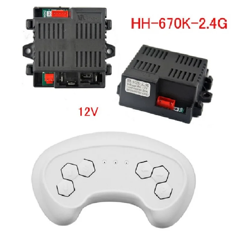 HH-670K-12V Remote Controller for Kid's Toy Car, 2.4GHz Bluetooth RC Transmitter