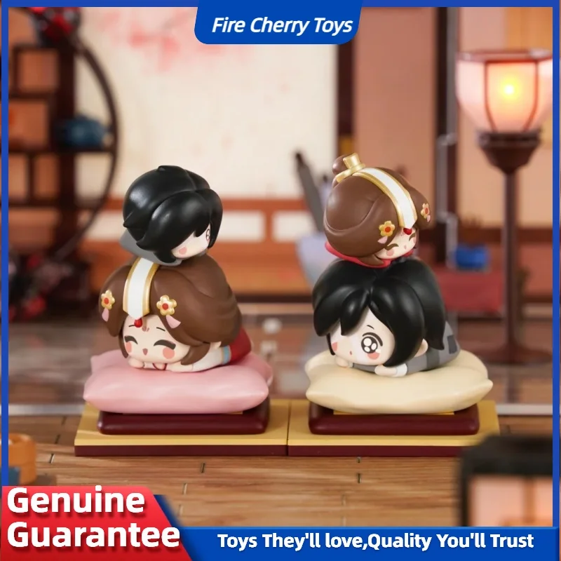 

New Heaven Official’s Blessing Papa Mini Blind Box Xielian Sanlang Huachen Taiziyue Аниме Fiugre Модель Настольные украшения Игрушки