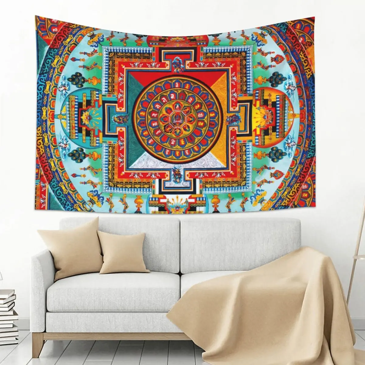 

Buddhist Mandala 28 Tapestry Decoration Aesthetic Korean Room Decor Nordic Home Decor Decorations For Room Tapestry