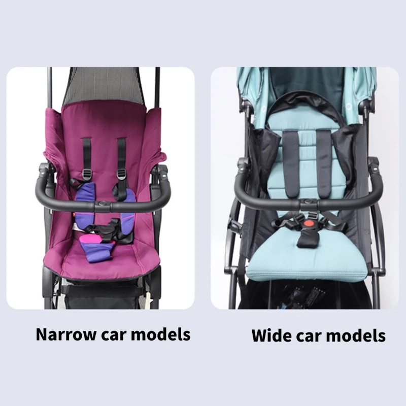 Neue Ersatz-Querstange, passend für die meisten Kinderwagen, Armlehne, abnehmbarer