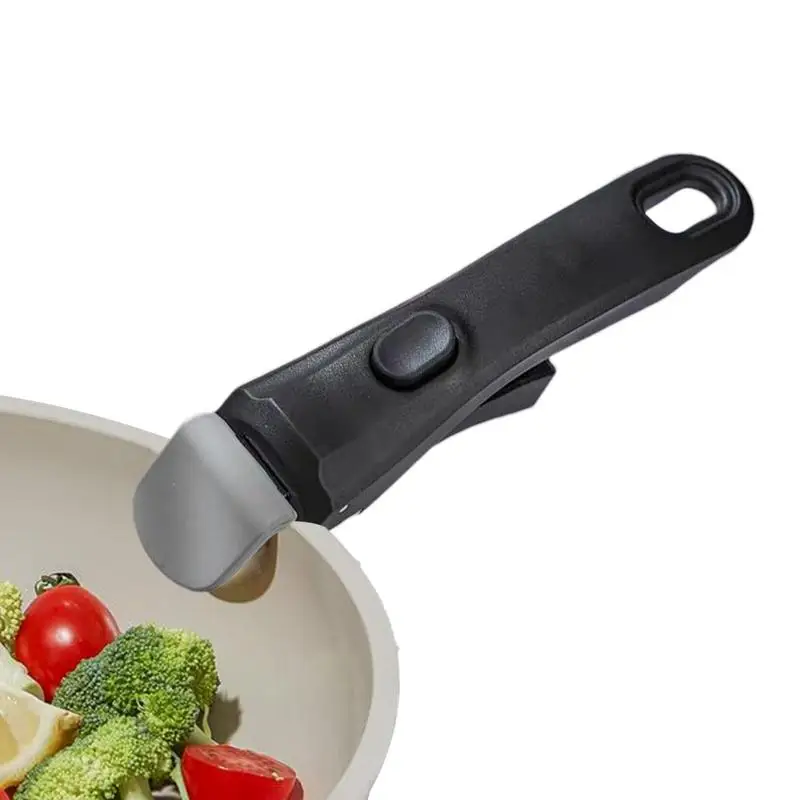 Ersatz-Pfannengreifer, abnehmbarer Topfgriff, Topf, Bratpfanne, Suppentopfgriff, ergonomischer Ersatz-Griff für Kochgeschirr, Griff entfernen