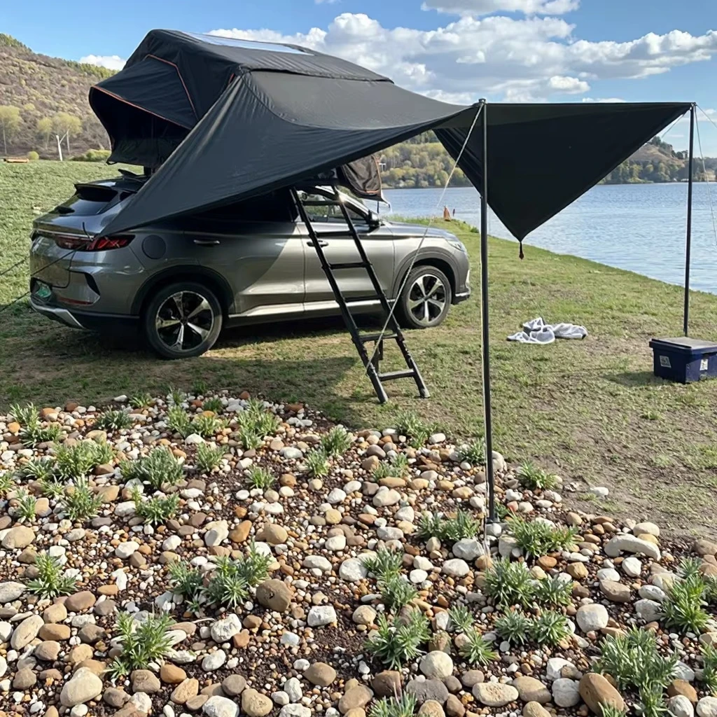

Factory Price Wholesale All Season Soft Shell Lightweight Quick-Opening Roof Top Tent 4 People