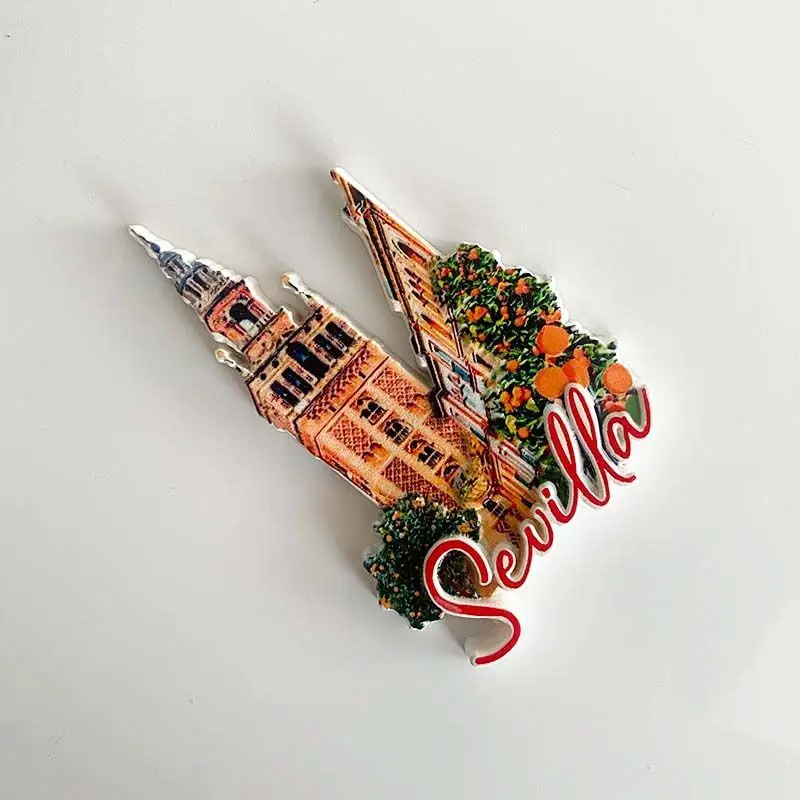 

Seville, Spain Tourist Souvenir Fridge Magnet Hot-Selling GiftinsDecorative Items