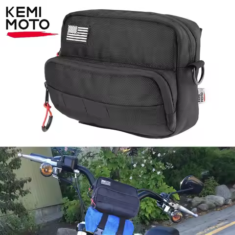 Universal Motorcycle Handlebar Bag Multifunction Shoulder Bag Storage Barrel Bags For Honda 250 400 600RR CBR1000F For Kawasaki