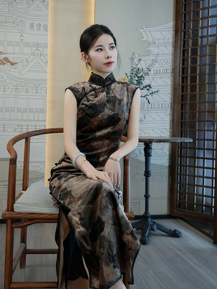 Slimming Velvet  Handmade Button True Open Front Breathable Comfortable Long Sve ort Sve  Color Daily Wear