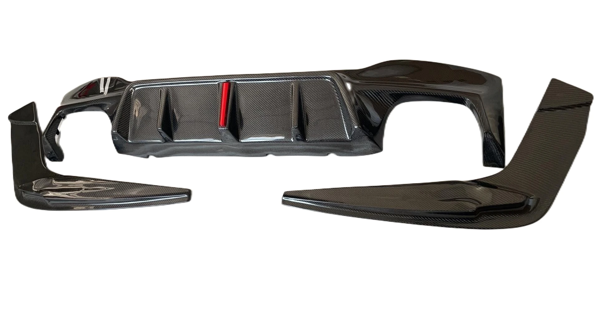 ناشر خلفي لترقية سلسلة 5 G30 G38 ناشر خلفي من ألياف الكربون طراز ثلاثي الأبعاد