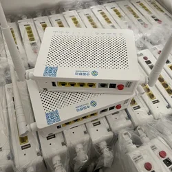 듀얼 밴드 중고 광학 ONU ONT GPON 4GE 1TEL 2USB 5G 와이파이 중고 영어 버전, 전원 라우터 없음, F673AV9, F673AV9A