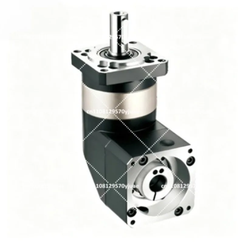 Right Angle 90 Degree Planetary Gearbox Reducer Ratio 5:1 10:1 100:1 for 80 Frame 750W AC Servo Motor 19mm Input Shaft