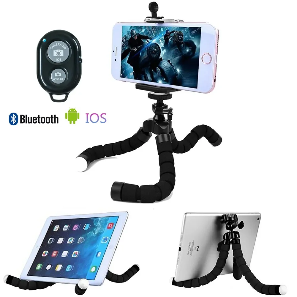 Selfie Mobile Phone Stand Holder for iPhone Android Camera Bracket, Photography Accessory Vlogging Equipment Phone Tripod Stand view 3