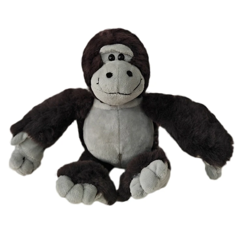 9.8inch Gorilla Stuffed Animal Cute Jungle Animal Gorilla Plush Toy Forest Animals for Kids Christmas Gifts Birthday Gifts