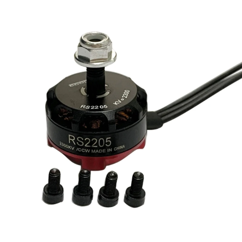 RS2205 2205 2300KV ブラシレスモーターレーシングドローン Multicopter CW/CCW 2-6S 用