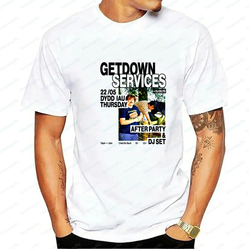New Trendy Tops and T-shirts - GETDOWN SERVICES - Short-sleeved Men's and Women's Round-neck Comfortable T-shirts