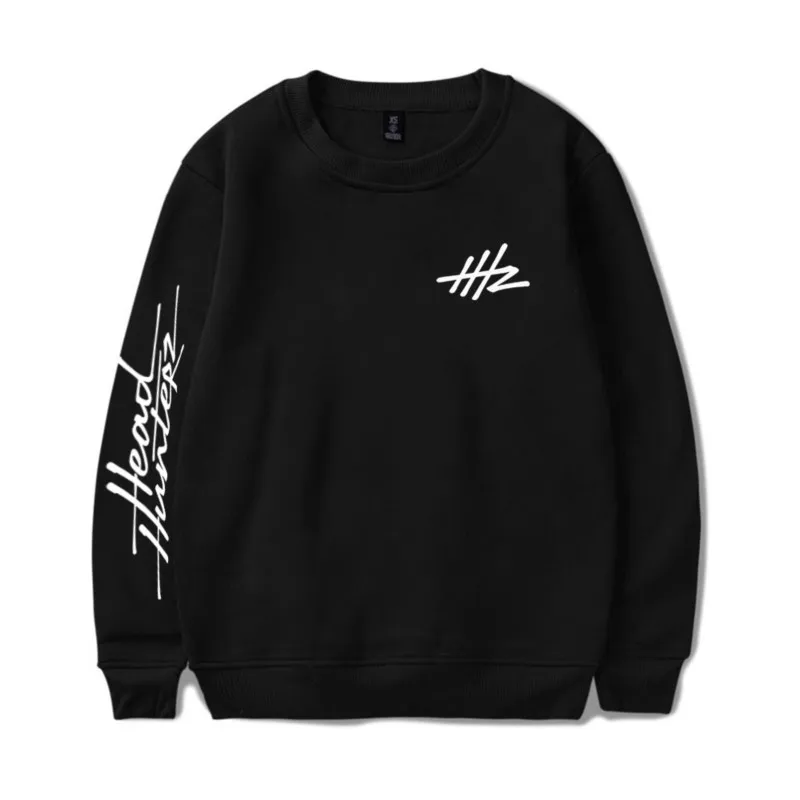 Headhunterz Merch Long Sleeve Crewneck Sweatshirt Winter For Women/Men Unisex O-neck Hiphop Rapper Streetwear