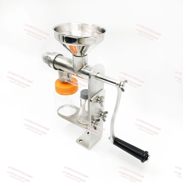 

Stainless Steel Manual Oil Presser Machine Household Rapeseed Oil Pressing Machine Vegetable Rapeseed Sesame Oil Press