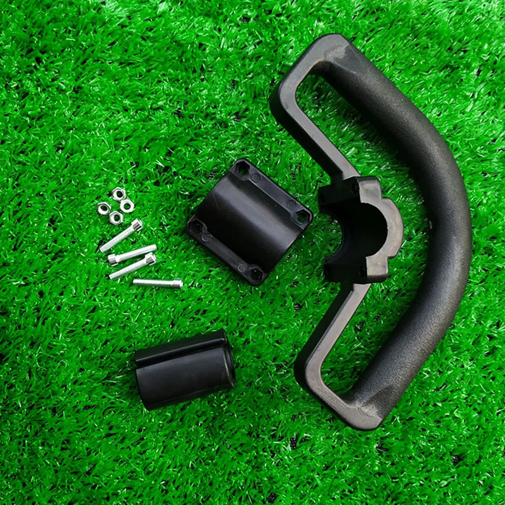 

1pc Black Knapsack Mower Handle Ergonomic Design Durable For Lawn Hill Orchard Grassland Fixed Handle Cutting Irrigation