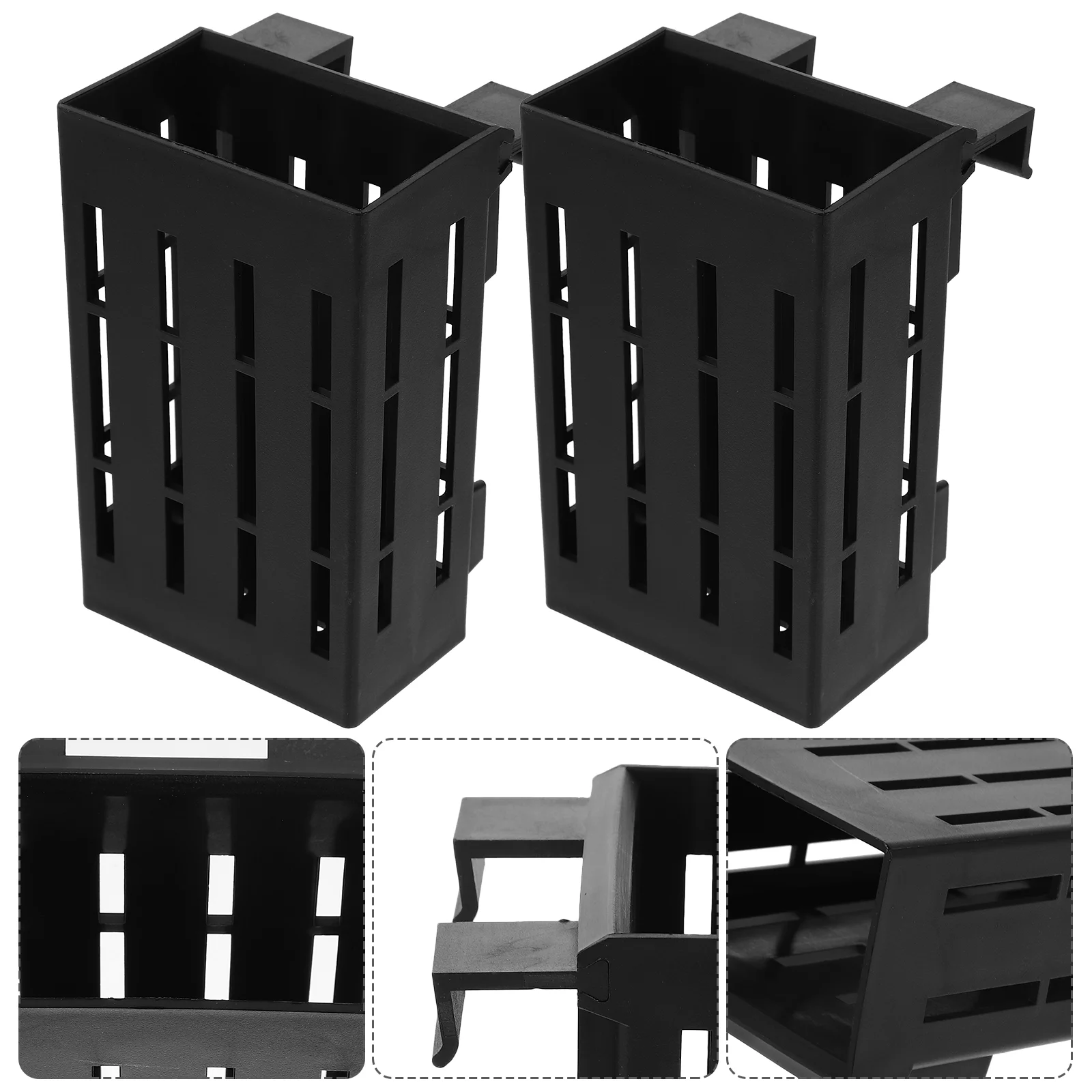 4 Pcs Water Plant Stand Hanging Planter for Aquarium Bracket Pot Plants Plastic Aquatic Holder