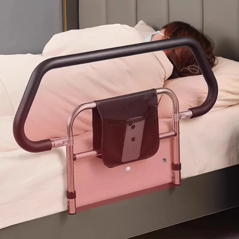 

Bedside Handrails for Elderly People,Wake-up Aids Bed Railing, Anti-fall Safety Guardrail for Adult Bed Guardrail Support Frames
