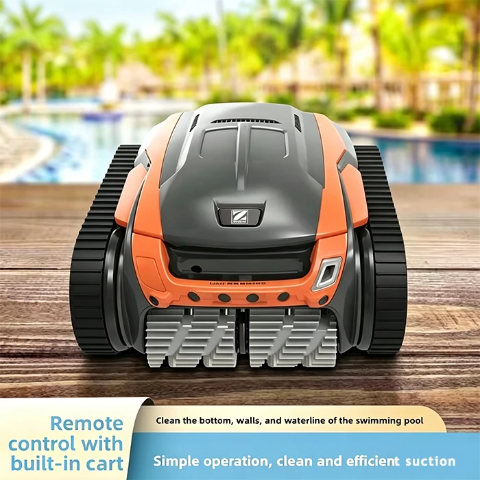 Zhuodiak ZD-7700 Intelligent Fully Automatic Underwater Cleaner Robotic Equipment Swimming Pool Suction Machine